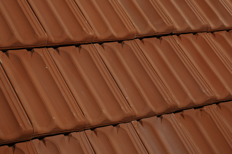 Clay roof tile simulated for your home.