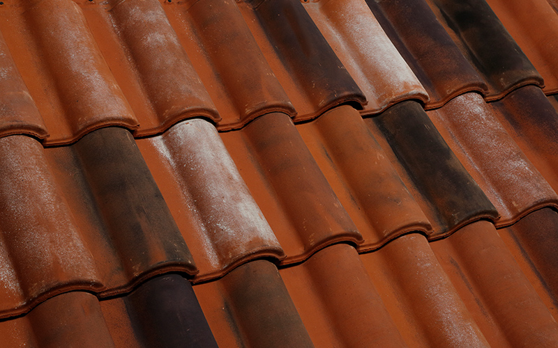 Clay tile roof for your home.